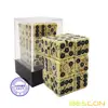 Bescon Old Looking Ancient Bone Dice D6 16mm 12pcs Set, 16mm Six Sided Die (12) Block of Stone Dice 2