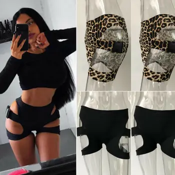 

New Women's Ladies Leggings Stretch Biker Shorts Workout Spandex Yoga Pants