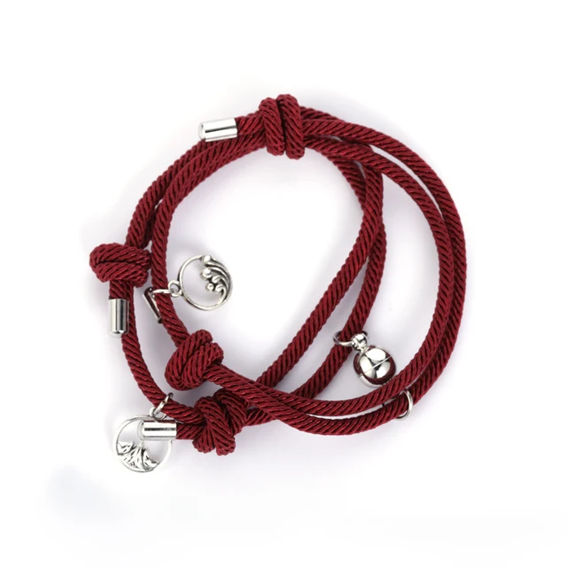 NIUYITID 2021 Attractive Handmade Bracelet Women Lover's Couple Charm Female Male Paired Friendship Wholesale Jewelry 3