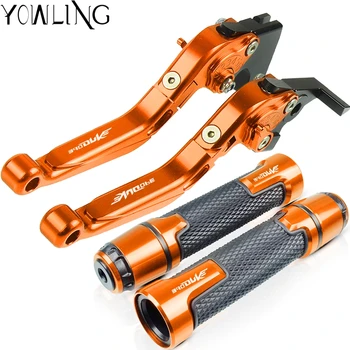 

Motorcycle Accessories Folding Brake Clutch Levers Handlebar Hand Grips ends For KTM 390 Duke 2013 2014 2015 2016 2017 2018 2019
