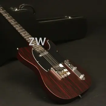 

New Arrial Limited Edition TL Electric Guitar Bone Nut Rosewood Venner Matt Brown Finish Brass Saddles