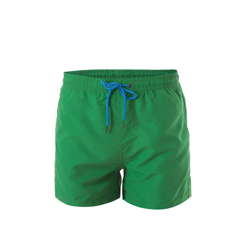 Летняя спортивная одежда шорты Homme модные однотонные свободные короткие штаны Мужские Повседневные Дышащие средние Wasit короткие шортики для пляжа - Цвет: photo color
