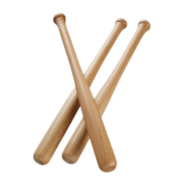 Baseball,Batte de Baseball en bois naturel massif de 54cm,Softball dur,pour la maison,les Sports