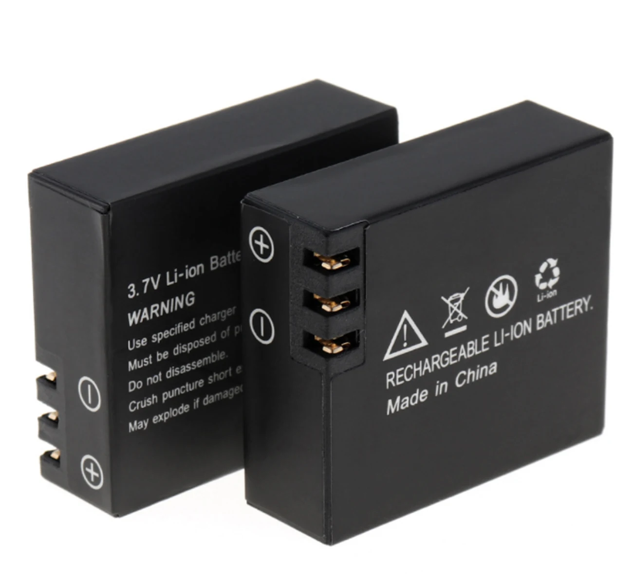900mAh 3,7 V литий-ионный аккумулятор для Eken H9, H9r, H8, H8r, H8PRO, H3, H3r, GIT-LB101 спортивной экшн-камеры