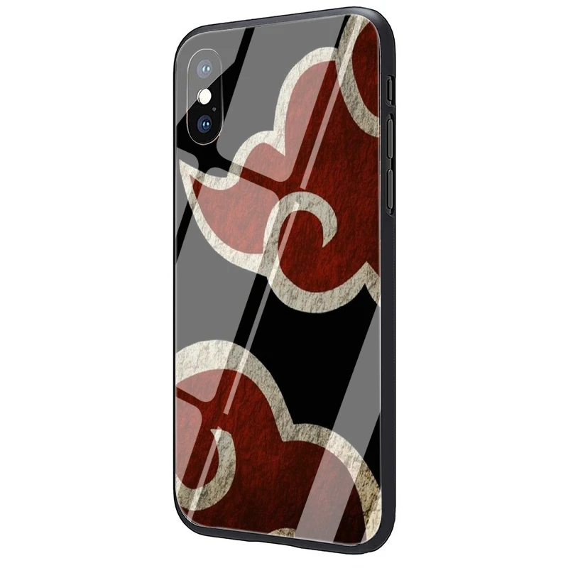 EWAU Аниме Наруто Чехол из закаленного стекла для телефона для iphone 5 5s SE 6 6s 7 8 plus X XR XS 11 Pro Max - Цвет: G3