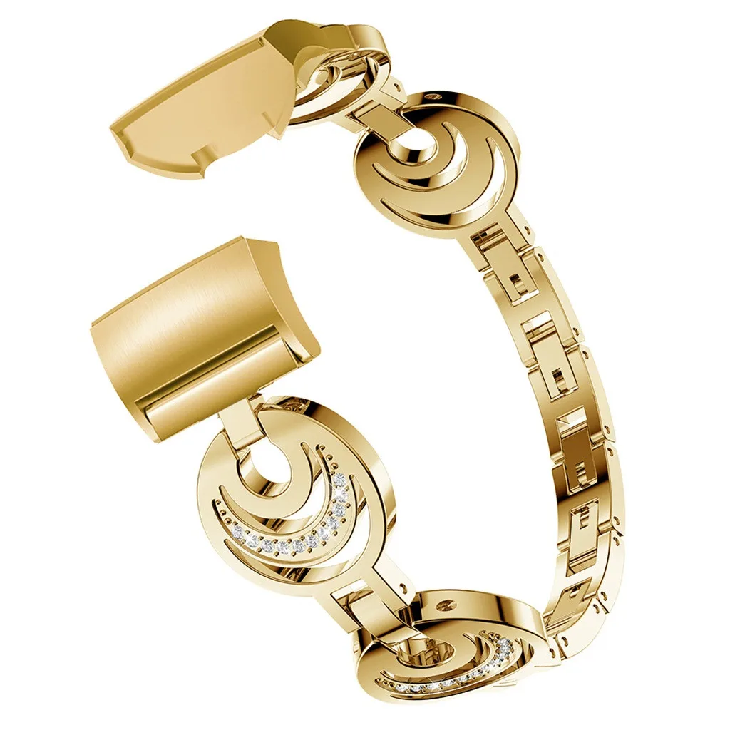 

Stainless Steel Strap Smart Bracelet Metal Belt Watch Band Accessories