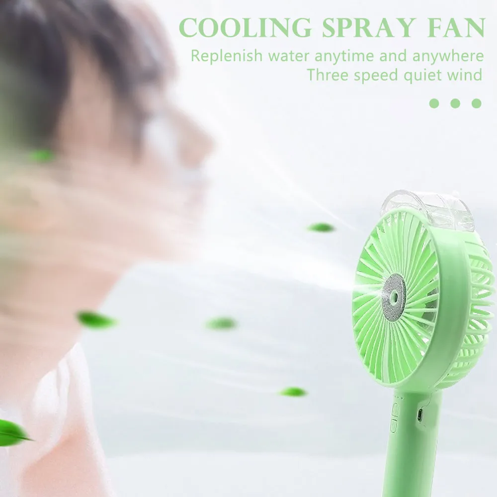 Мини вентилятор с водяным распылением USB зарядка|Вентиляторы| |