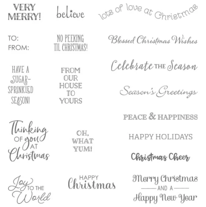

Good blessing words Transparent Clear Stamps for DIY Scrapbooking/Card Making/Kids Christmas Fun Decoration Supplies