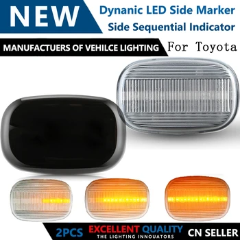 

Led Dynamic Side Marker Turn Signal Lights For Toyota Corolla Hilux Probox Fielder Prius Previa Paseo Porte Liteace Ipsum M2