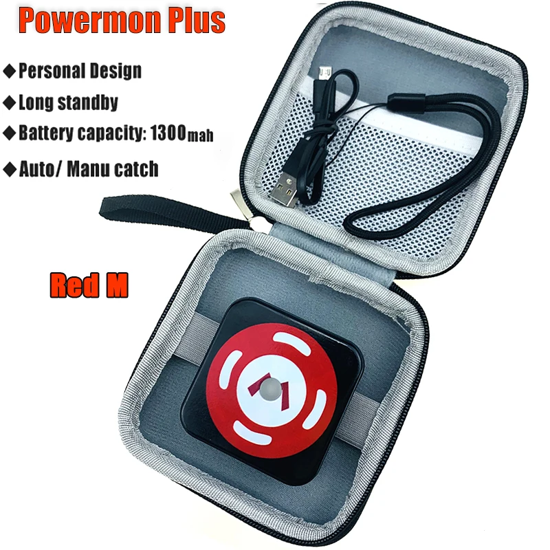 2020 новейший для Powermon Go Plus bluetooth игровой аксессуар 1300 мАч перезаряжаемая батарея