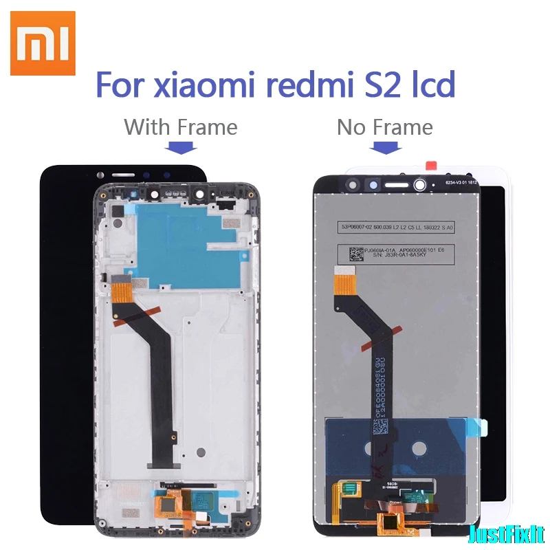 Para Xiaomi Redmi S2 Recambio Pantalla LCD Táctil Digitalizador con Marco 