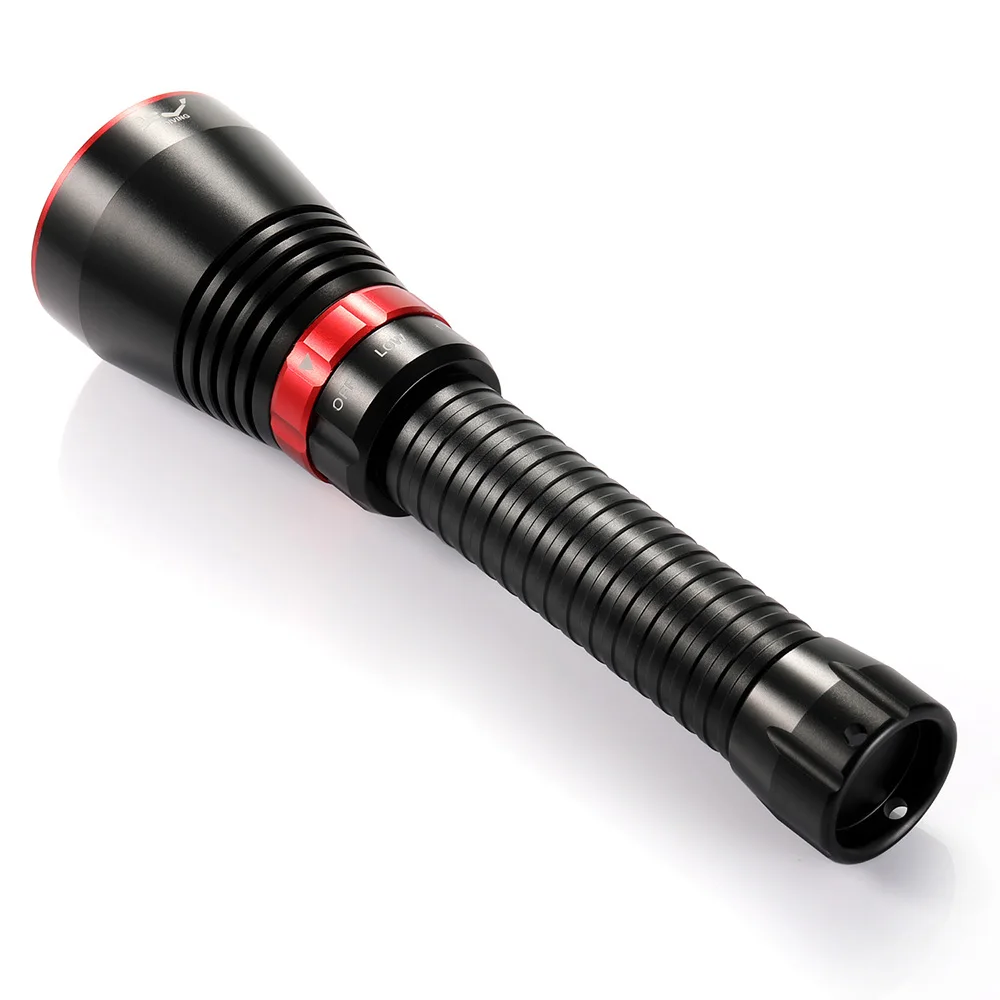  Brightest Diving Flashlight XHP70.2 LED Yellow light Underwater Super Bright 100M Scuba Dive Light  - 4000389375010