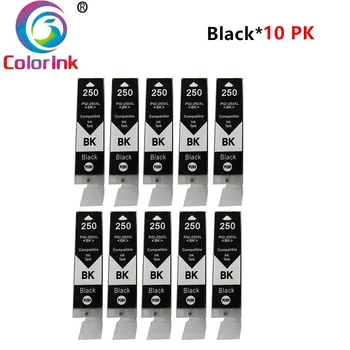 

10PK black 250XL 250 251 ink cartridge For Canon pgi250xl cli251xl MX922 IX6820 MG5420 MG5422 MG5520 printer ink cartridges