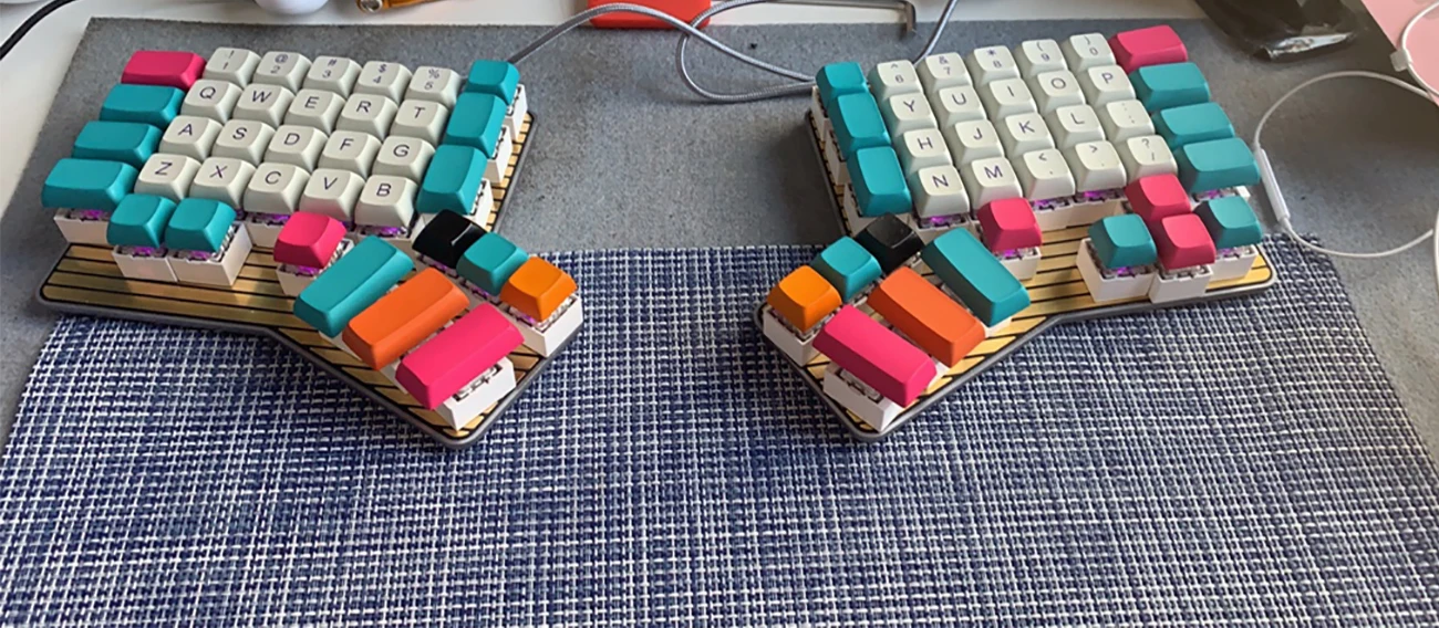 DK6 Ergo Горячая замена Магнитный подвижный макро ключ Программируемый RGB подсветка механическая клавиатура игры Cherry MX Kaih коробка переключатель