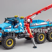 Новинка 90038, серия Technic, модель вездеходного грузовика, набор строительных блоков, совместимая 42070, Классическая обучающая игрушка для детей