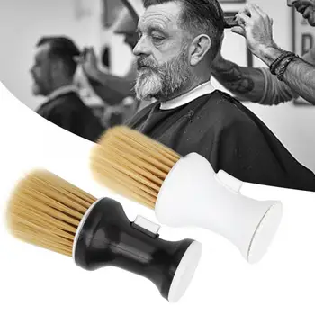 

Barbershop Styling Tools Soft Hair Neck Duster Hairdressing Powder Storage Styling Dust Cleaning Brush Hair Salon Accessories