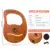 AKLOT Lyre Harp 16 String Solid Mahogany Maple Saddle String Instrument w/ Tuning Wrench Bag Spare String Pickup