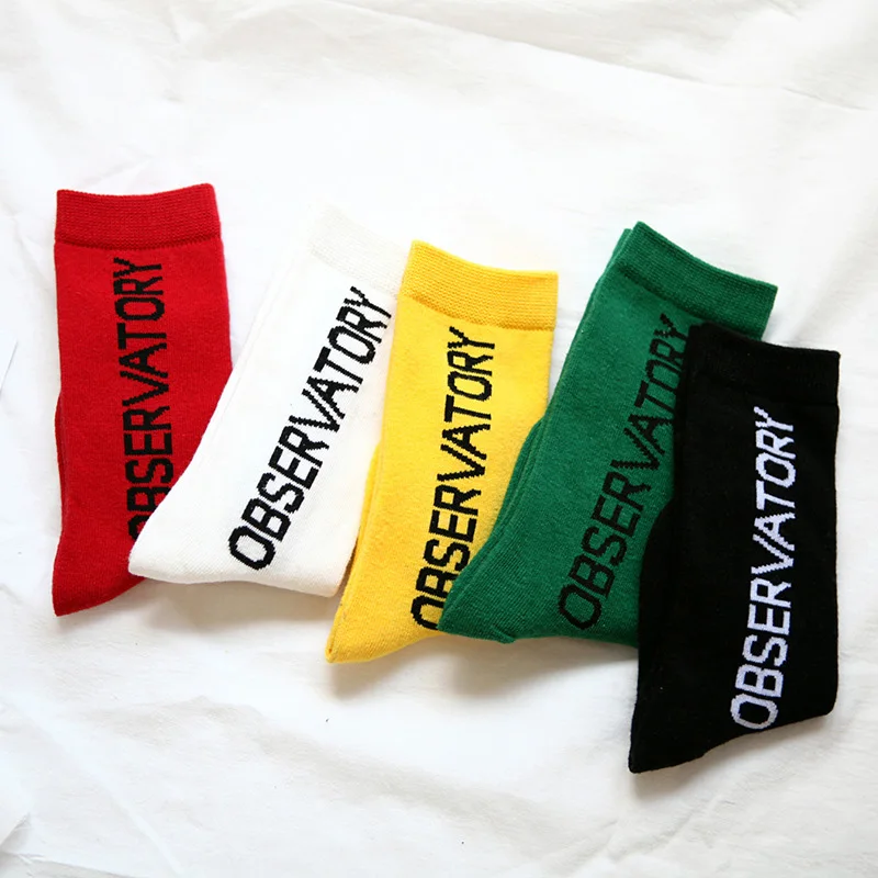 Fashion Letters Cotton Soft Warm Winter Children's Socks Knee-high For Girls Boys Slip Resistant Toddler Long Sport Ankle Casual