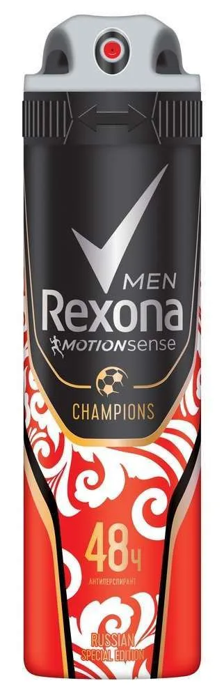 Антиперспирант-аэрозоль «Champions» Rexona Men, 150 мл