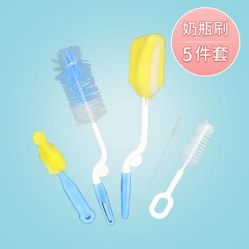 

Storage Bottle Drying Rack Wash Bottle Brush Storage Rack Cup Draining Shelf Simple Plastic Storage Small Bucket Kitchen Set