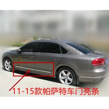 

for Volkswagen Passat B7 2011-2017 Automobile modeling Stainless Steel body side moldings side door decoration Car styling