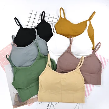 

Seamless Sports Bra Women Fitness Top Yoga Bra For Cup A-D Black White Running Yoga Gym Crop Top Women Push Up Sport Bra Top Bh