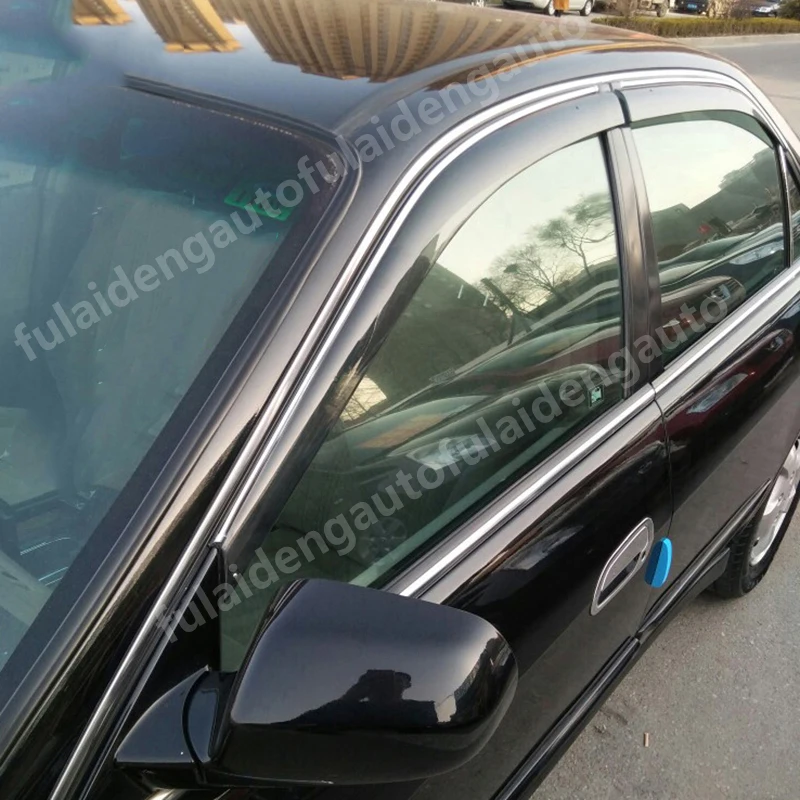 4 шт. для Honda 6th Accord 1998-2002 оконный козырек вентиляционный козырек дождевой дверной предохранитель козырек автомобильные аксессуары для укладки