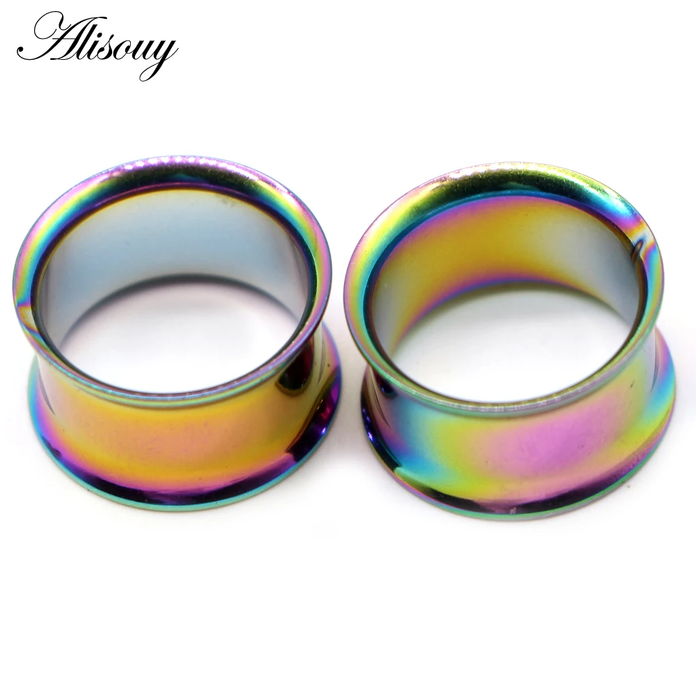 Surgical Steel No-Screw 2pcs Ear Plug Kit