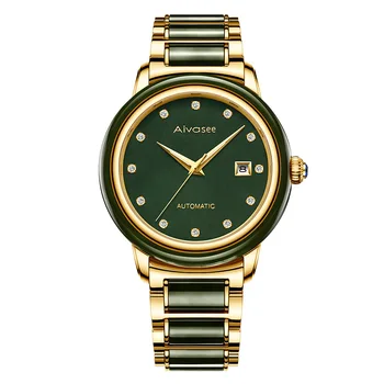 

NEW COUPLE WATCH BUSINESS MEN WATCHS CREATIVE WOMEN CLOCK MECHANICAL HOLLOW CALENDAR SAPPHIRE MIRROR PERSONALITY LUXURY MS WATCH