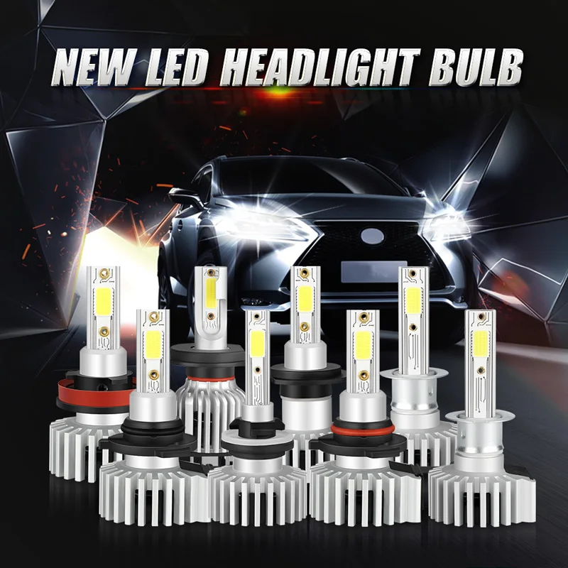 100W 6000K Super White 9005 9145 H10 6000K White LED Daytime Running Light Bulb for Lexus High Beam DRL Light replacement