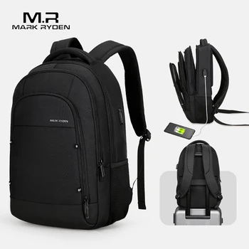 

Mark Ryden Leisure Men Backpack Multifunctional USB Charging Fit 15.6 inch Laptop Casual Backpacks For Male Business Mochila