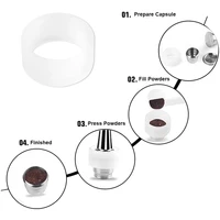 For Nespresso Refillable Capsule Coffee Filter 6