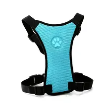 Креативный автомобильный ремень безопасности для собак, Сетчатая Сумка для питомцев, тканевый нагрудный ремень, многофункциональный ремень, товары для домашних животных