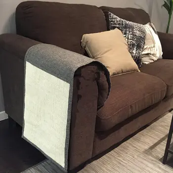 

Cat Scratch Pad Natural Sisal Cat Training Anti-Scratch Pad Non-Slip Cat Scratch Carpet Furniture Protection Mat