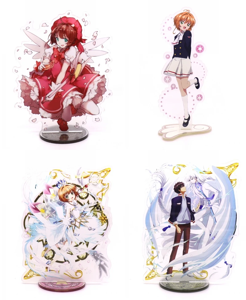 Милый дневной аниме мультяшный кардкоподъемник Сакура Печатный офисный стол