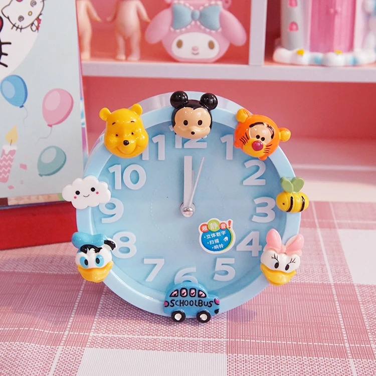 ディズニー 子供向けのミッキーとミニーの目覚まし時計 子供部屋用のサイレント目覚まし時計 アラームクロック Aliexpress