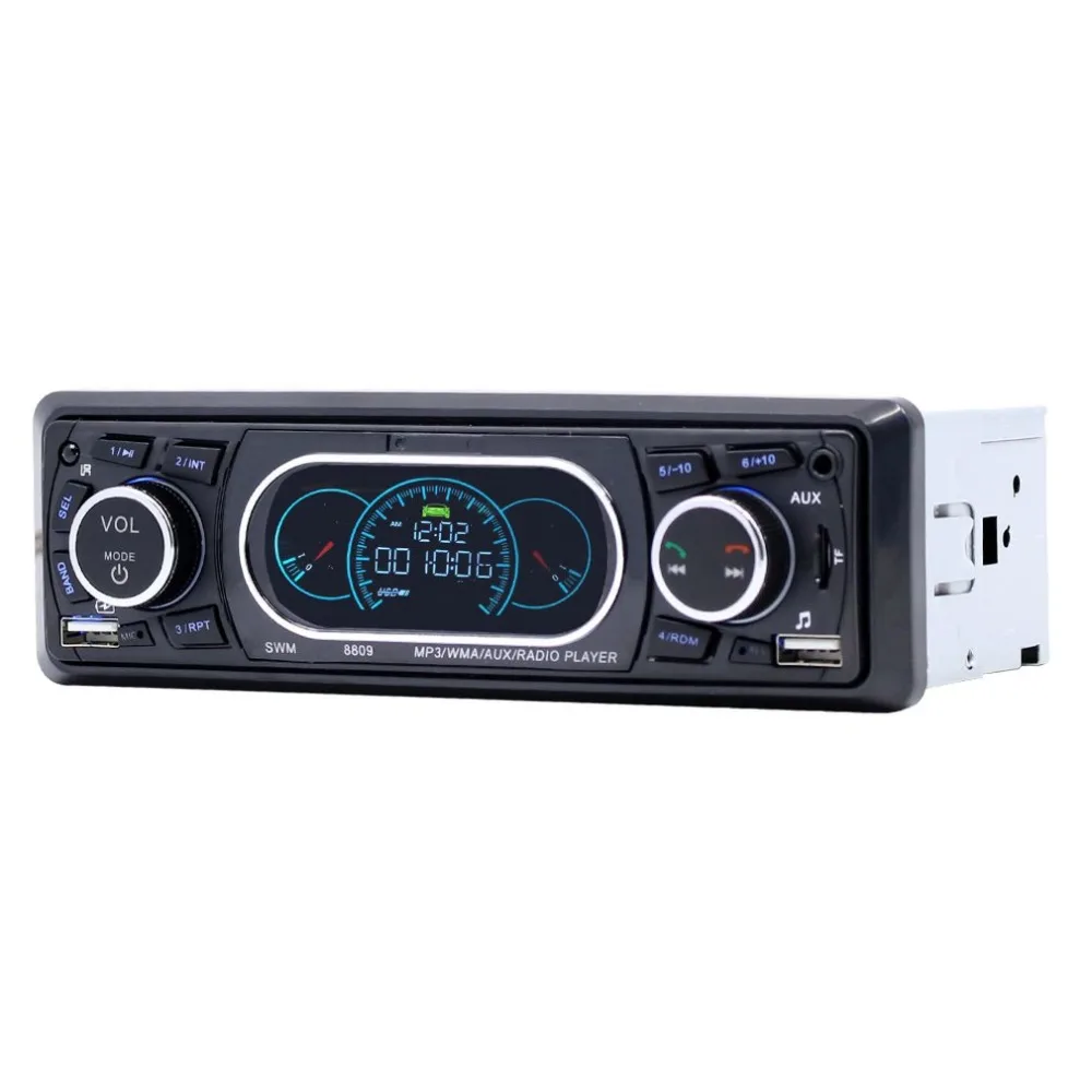8809 стерео аудио пульт дистанционного управления mp3-плеер 1 Din AUX/TF/USB fm-радио автомобильный mp3-плеер