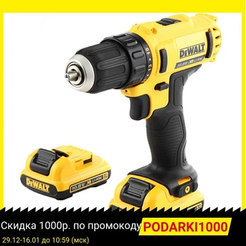 Online Cordless Drill DeWALT DCD710D2 10.8V 2x2.0Ah LiION 10mm 0-400 / 0-1500rpm 24 15Nm In Case Drill Driver Electric Electric Tools