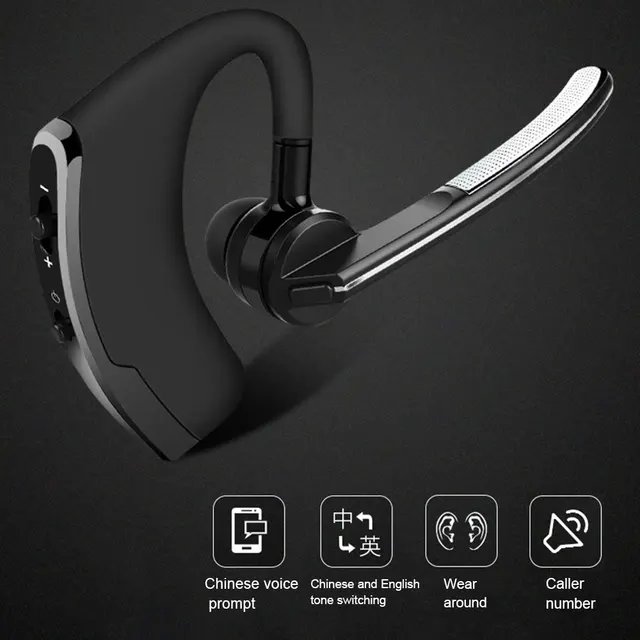 Generic Casque Bluetooth Stéréo 5.0 batterie 8 heures avec micro d'Appels  et de Musique et sport à prix pas cher