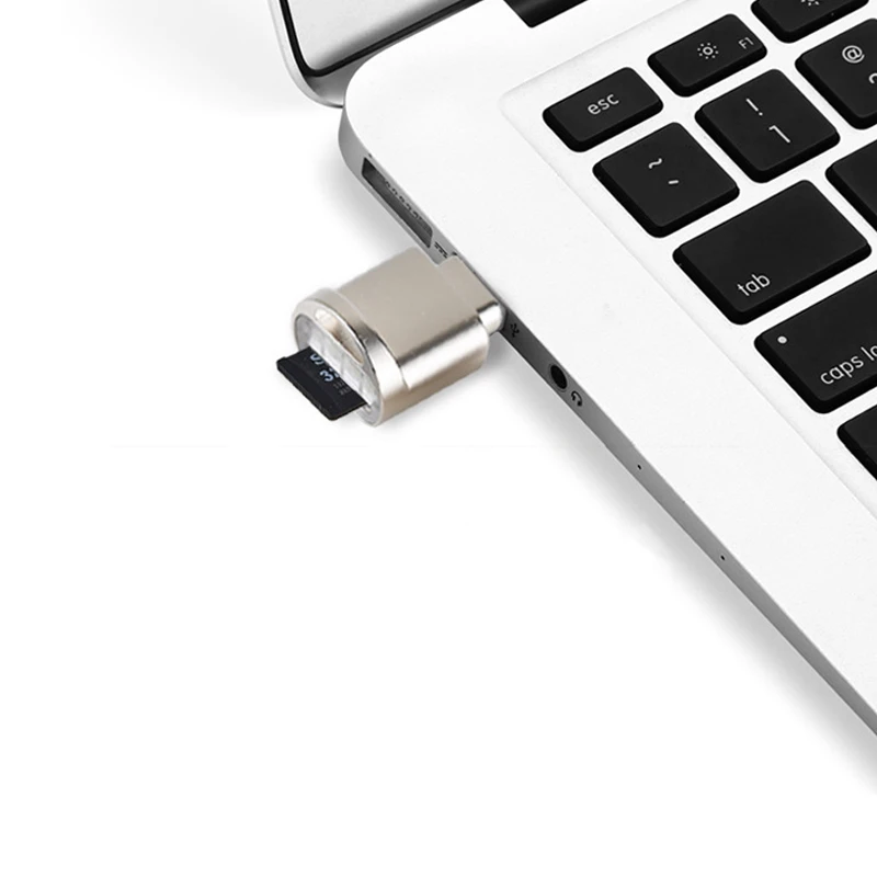 Портативный мини-считыватель карт type C Micro SD TF считыватель карт OTG адаптер USB кард-ридер для телефона