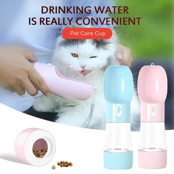 

Portable Cat And Dog Kettle Cat And Dog Waterer Bowl Cat And Dog Food Outdoor Walking Travel Supplies Dog Accessories
