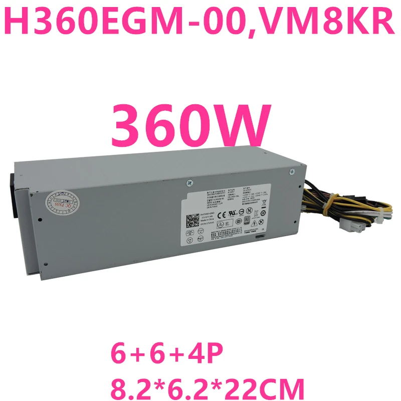 

New PSU For DELL 3668 3650 3050 7050 7060 6Pin 360W Power Supply H360EGM-00 VM8KR L360EGM-00 8HKG7 L360EGB-00 K38XP