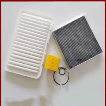 

Car Air Filter Cabin Filter Oil Filter For 2007-2013 Toyota Highlander 2.7 3.5 3pcs/lot