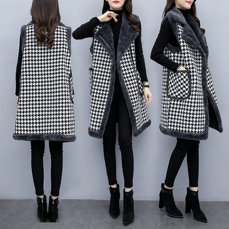 plus size sleeveless coat
