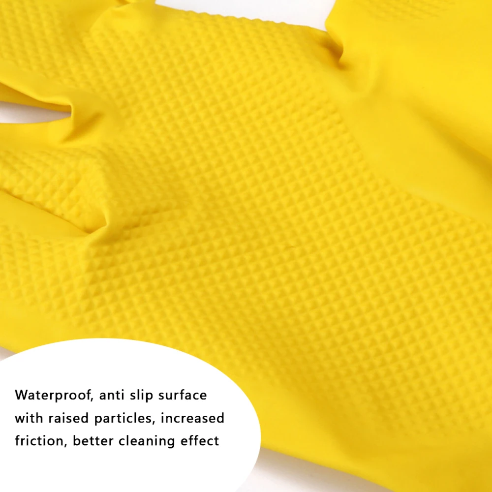 Gants De Ménage En Latex Intérieur Coton MAPA L'Essentiel - Lot De 2 Paires Taille S, Antidérapants, Sensibilité Optimale - 6
