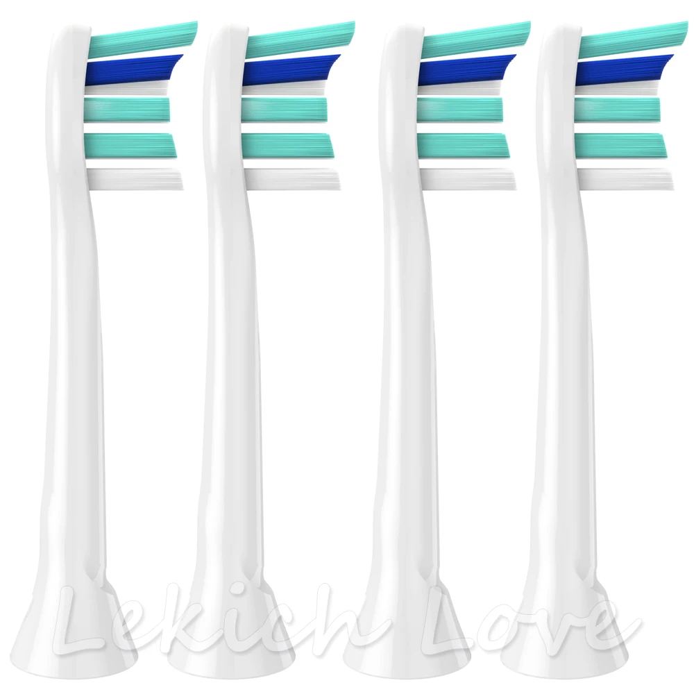 4 шт сменные насадки для зубной щетки Philips Sonicare 2 серии hx6232 Philips Diamond Clean Sonicare Flexcare