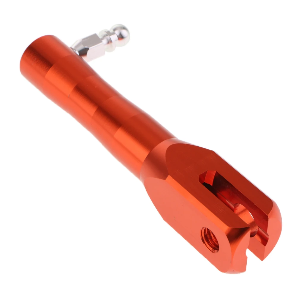 1 Piece Universal Aluminium Alloy Adjustable Motorcycle Scooter Kickstands Foot Sidestands Supporter 235-270mm 