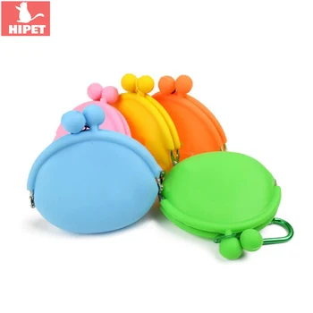 

HIPET Outdoor Portable Dog Reward Waist Bag For Training Dog Treat Bag Pouch Silicone Pet Small Dog Snack Walking Bag