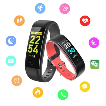 

Y59 Smart Watch Women Bracelet Real-time Dynamic Heart Rate Tracker Blood Pressure Monitor Smart Bracelet Fitness Tracker band