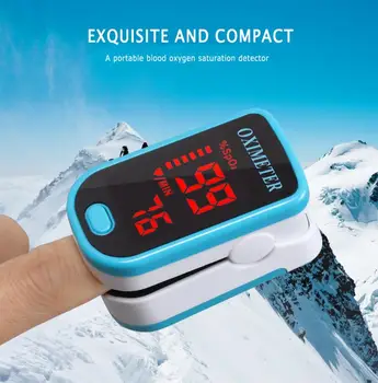 

Blood Oxygen Monitor Monitoring parameter SpO2 Finger Pulse Oximeter Oxygen Saturation Monitor Fast Shipping (without Battery)